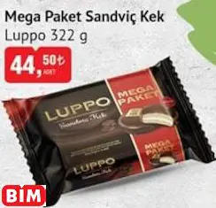 LUPPO MEGA PAKET SANDVİÇ KEK